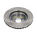 Brake Disc DI-706C Japanparts, Thumbnail 2