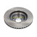 Brake Disc DI-711C Japanparts, Thumbnail 2
