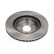 Brake Disc DI-821C Japanparts, Thumbnail 2