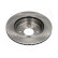 Brake Disc DI-890C Japanparts, Thumbnail 2