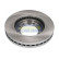 Brake Disc DI-912C Japanparts, Thumbnail 2