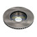 Brake Disc DI-H21C Japanparts, Thumbnail 2