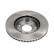 Brake Disc DI-H25C Japanparts, Thumbnail 2