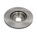 Brake Disc DI-L13C Japanparts, Thumbnail 2