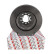 Brake disc FCR371A Ferodo, Thumbnail 3
