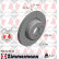 Brake Disc FORMULA F COAT Z 150.3490.32 Zimmermann, Thumbnail 2