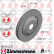 Brake Disc FORMULA Z BRAKE DISC 100.3344.75 Zimmermann, Thumbnail 2