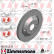 Brake Disc FORMULA Z BRAKE DISC 100.3345.75 Zimmermann, Thumbnail 2
