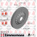 Brake Disc FORMULA Z BRAKE DISC 100.3374.75 Zimmermann, Thumbnail 2