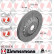 Brake Disc FORMULA Z BRAKE DISC 100.3383.70 Zimmermann, Thumbnail 2