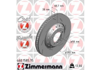 Brake Disc FORMULA Z BRAKE DISC 460.1585.75 Zimmermann
