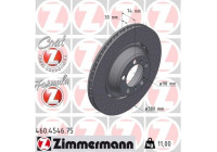 Brake disc FORMULA Z BRAKE DISC 460.4546.75 Zimmermann