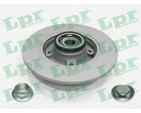 Brake Disc HUB BRAKE DISC - FULL COATED C1005PRCA Lpr