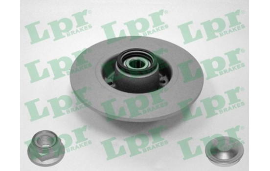Brake Disc HUB BRAKE DISC - FULL COATED R1005PRCA Lpr