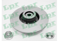 Brake Disc HUB BRAKE DISC - FULL COATED R1009PRCA Lpr
