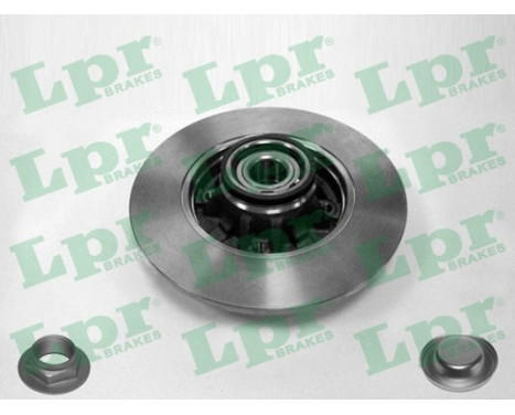 Brake Disc HUB BRAKE DISC P1011PCA Lpr