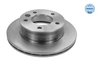 Brake Disc MEYLE-ORIGINAL Quality 015 521 0003