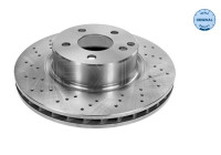 Brake Disc MEYLE-ORIGINAL Quality 015 521 2048