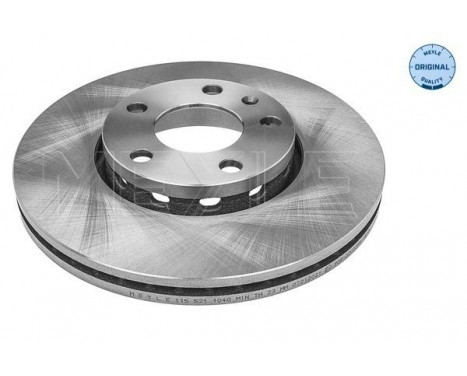 Brake Disc MEYLE-ORIGINAL Quality 115 521 1040