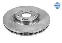 Brake Disc MEYLE-ORIGINAL Quality 16-15 521 0011