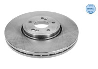 Brake Disc MEYLE-ORIGINAL Quality 16-15 521 0012