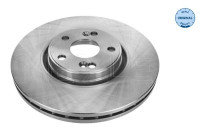 Brake Disc MEYLE-ORIGINAL Quality 16-15 521 0044
