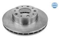 Brake Disc MEYLE-ORIGINAL Quality 215 521 0029