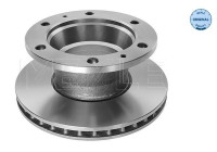 Brake Disc MEYLE-ORIGINAL Quality 235 521 0001