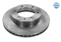 Brake Disc MEYLE-ORIGINAL Quality 30-15 521 0126