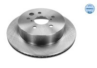 Brake Disc MEYLE-ORIGINAL Quality 30-15 523 0036