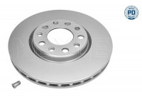 Brake Disc MEYLE-PD: Advanced design and technology. 15-15 521 0006/PD