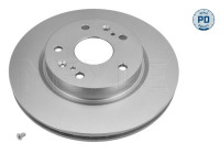 Brake Disc MEYLE-PD: Advanced design and technology. 33-15 521 0019/PD
