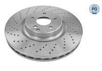 Brake Disc MEYLE-PD: Advanced performance and design. 083 521 2112/PD
