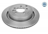Brake Disc MEYLE-PD: Advanced performance and design. 53-15 523 0016/PD