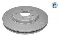 Brake Disc MEYLE-PD: Advanced performance and design. 615 521 0031/PD