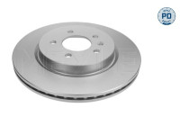 Brake Disc MEYLE-PD: Advanced performance and design. 615 523 0020/PD