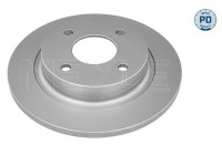 Brake Disc MEYLE-PD: Advanced performance and design. 715 523 0033/PD