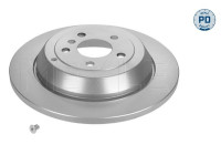 Brake Disc MEYLE-PD Quality 015 523 0028/PD