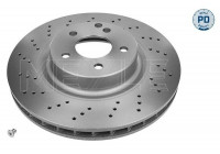Brake Disc MEYLE-PD Quality 083 521 0040/PD