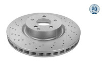 Brake Disc MEYLE-PD Quality 083 521 2105/PD