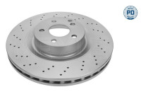 Brake Disc MEYLE-PD Quality 083 521 2111/PD