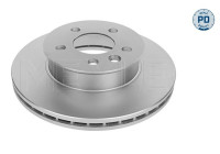 Brake Disc MEYLE-PD Quality 115 521 0034/PD