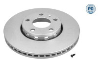 Brake Disc MEYLE-PD Quality 183 521 1040/PD