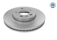 Brake Disc MEYLE-PD Quality 183 521 1053/PD