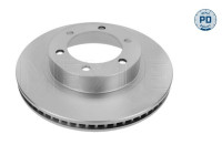 Brake Disc MEYLE-PD Quality 30-15 521 0121/PD