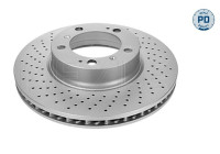 Brake Disc MEYLE-PD Quality 483 521 0002/PD
