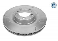 Brake Disc MEYLE-PD Quality 483 521 0011/PD