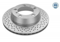 Brake Disc MEYLE-PD Quality 483 523 0009/PD