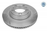 Brake Disc MEYLE-PD Quality 483 523 0012/PD