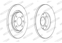 Brake Disc PREMIER Coat+ disc DDF1000C Ferodo